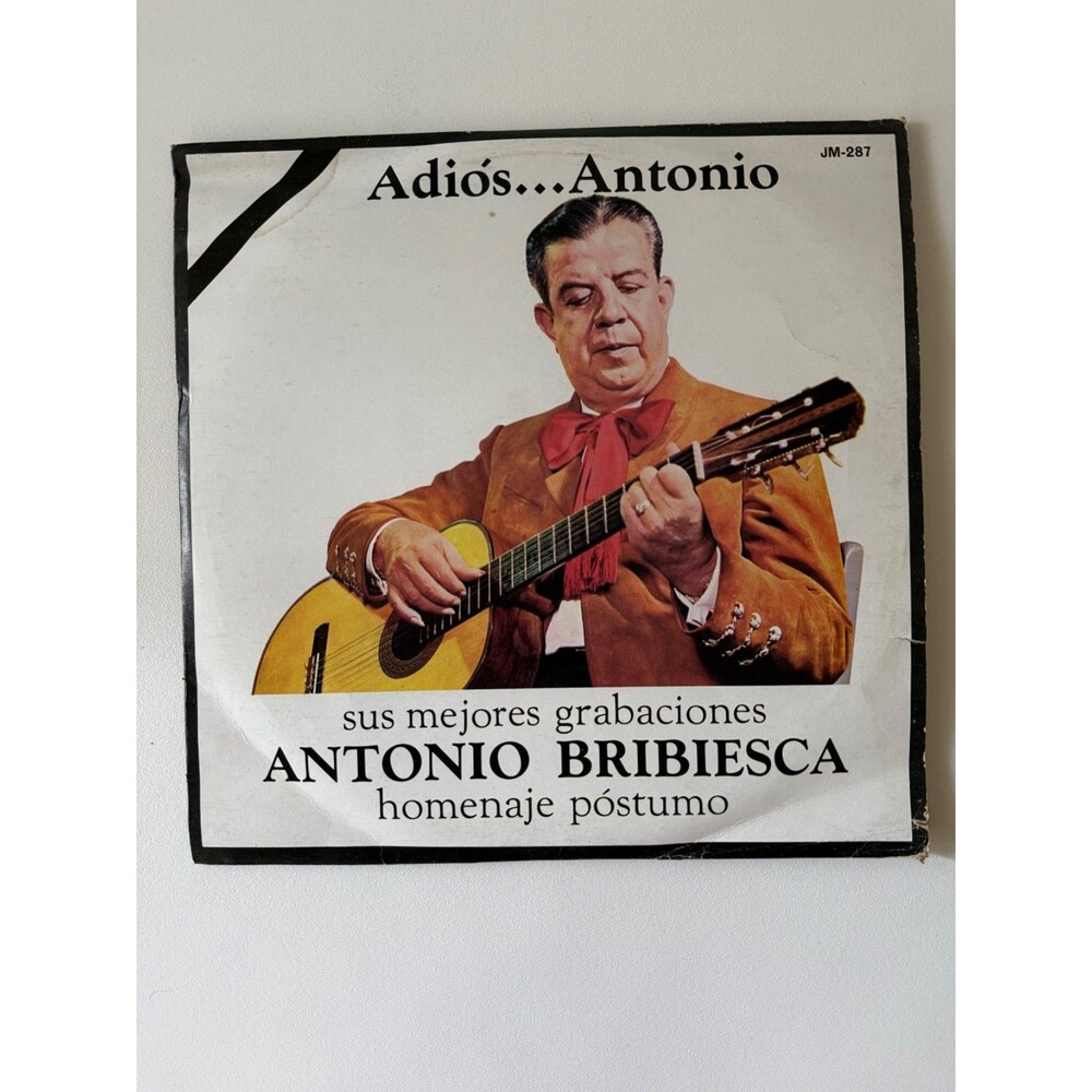 Adios Antonio Bribiesca Mejores Grabaciones Homenaje Postumo 3 LP Import VG
